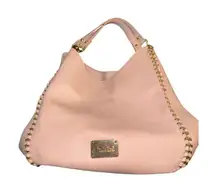 Bebe Colette Triple Entry Shoulder Bag blush pink