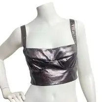 superdown  Women's Bustier Bra Crop Top Sleeveless Size S Club wear Party Y2K