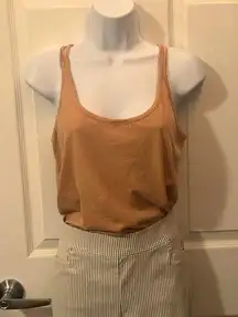 Tularosa Green spaghetti cropped tank