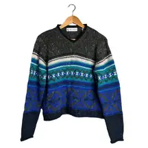 Vintage Marsh Landing‎ Women's Large Acrylic Wool Blend Chunky Pullover Sweater