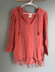 Billabong Pullover Boho Pullover Hooded Tunic