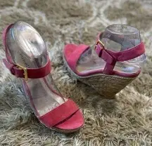 Minelli strap sandals women’s platform Vel Rose size 8.5