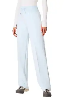 SPANX Pants Women Medium Sky Blue Air Essentials Heavyaire Straight Leg NWT