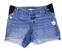 COPY - NEW ISABEL MATERNITY Classic Denim Shorts Midi Short size 4