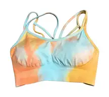 Multicolor Tie-Dye Sports Bra women’s XS/small fit