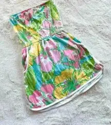Lilly Pulitzer Big Flirt Romper with shorts size XS
