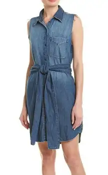 Current/Elliott The Eden Shirt Jean Dress Sz 0 NEW