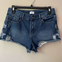 others follow denim shorts