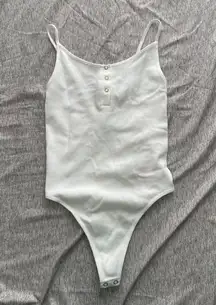 Forever 21 White Tank / Cami Bodysuit