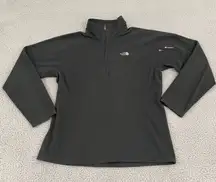 The North Face FlashDry 1/4 Zip Women L Black Outdoor Fleece Pullover