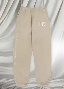 beige sweatpants