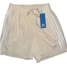 Adidas Originals Sprinter Shorts Women’s LG WONDER WHITE  3-Stripes NOSWTags '23
