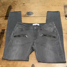 Woman’s Kenneth Cole Reaction Gray Skinny Jeans Size 2