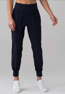 Lululemon Sun Setter Jogger (28"), Navy, Size 10