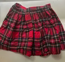 Windsor Plaid Skirt