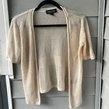 Perceptions open front cardigan
