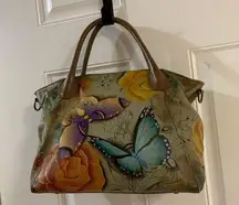 Anuschka Anna Gray Hand Bag