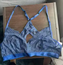 Navy Blue Lace Bralette