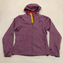 New Balance Running Purple & Pink Mesh Lined Hoodie Windbreaker Jacket Women’s S