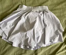 Lululemon skirt bundle one light blue one orange both worn once