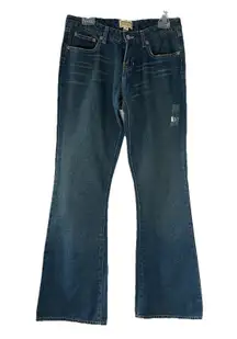 VTG Abercrombie & Fitch Y2K 100% Cotton‎ Bootcut Jeans Women’s 6R Grunge 2000s