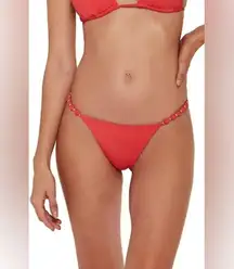 VIX PAULA BEAD & KNOT DETAIL BIKINI BOTTOM, Size X-Small, $128