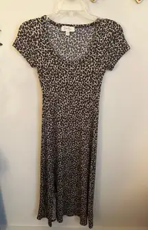 Animal Print Dress