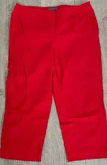 North Isles Red Bermuda Shorts