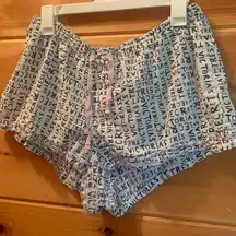 Victoria’s Secret sleep shorts.