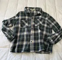 Dress Up Flannel Top