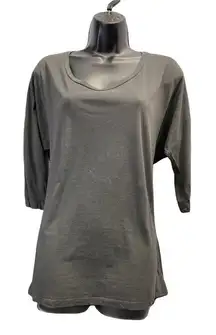 GAP, Women’s Gray Medium Top, Dolman sleeves, 60%Cotton, 40% Modal, soft,