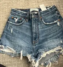 High Rise Mom Shorts