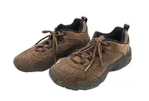 Rykä Nitracel Women's Size 7M Outdoor Walking Hiking Shoes Brown Suede