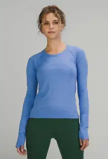 Lululemon Blue Swiftly Long Sleeve