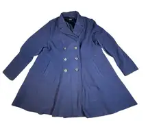 Torrid Navy Blue Pea Coat 3x