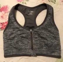 Danskin ❤️ 5/$25  zipper front sports bra Small