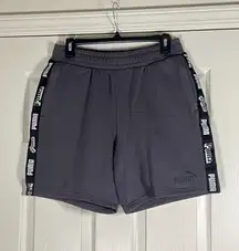 Puma Men’s Gray Active Lounge Sweat Shorts Size Medium