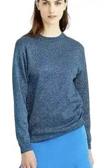 NWT J. Crew Collection Sparkle Crewneck Glitter Metallic Pullover Sweater Blue S
