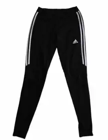 Adidas tiro 17 training pants — black and white