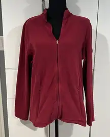 L.L. bean zip up cardigan .‎ Size XL