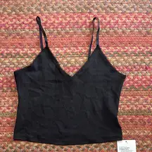 NWT LULULEMON COTTON POINTELLE CROPPED CAMI
