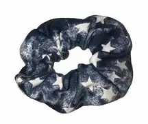 Blue stars VSCO girl scrunchie