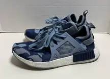 Adidas  NMD XR1 Sneaker Blue Duck Camo Womens 8 Shoe