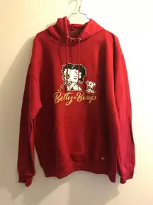 Betty Hoop Hoodie Size Large