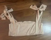 | Bra top with cheetah print | XL