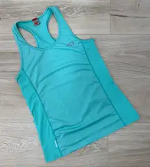 Kari Traa Turquoise Racerback Tank Top