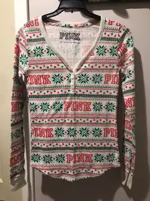PINK Victoria’s Secret Christmas Shirt