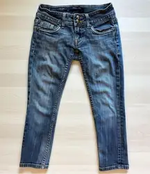 Vigoss Studio Y2K Flap Pocket Crop Jeans Women’s Size 00 / 24