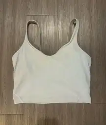 White Lululemon Align Tank