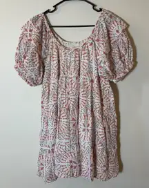 Cleobella Ferris Mini Dress in Tile‎ Print Size Medium